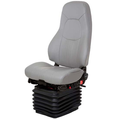 National Semi-Truck Seat - Captain Lo Low Base High Back Air