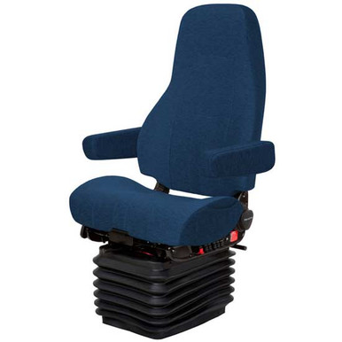 Black Ultraleather Atlas II Elite Deluxe High Back Seat