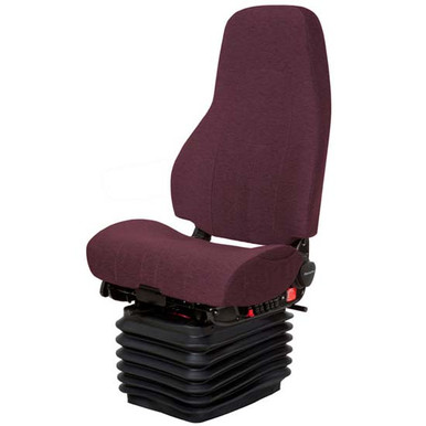 Black Ultraleather Atlas II Elite Deluxe High Back Seat