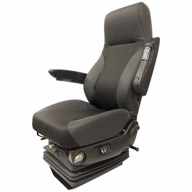 Heritage Silver Brown Tufftex Cloth High Back Seat W/ 20 Inch