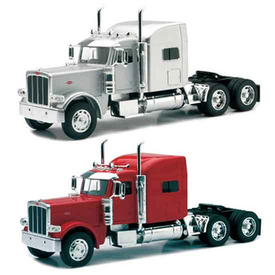CSM 1:32 Scale Peterbilt 379 W-DD Tri Axle Trailer & Tracker