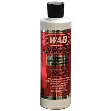 Wab Polished Aluminum & Stainless Steel Cleaner - 1 Quart - 4 State Trucks