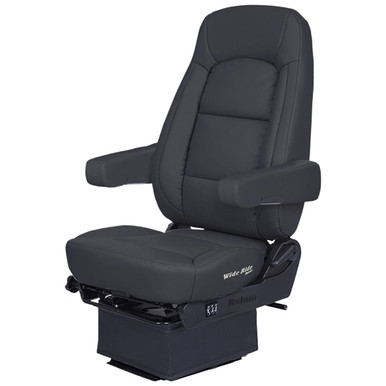 M2 Freightliner Semi Truck Gray Vinyl Bostrom Air Ride Bucket Seat