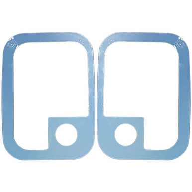 TPHD Stainless Steel Door Latch/Key Surround For Peterbilt 378, 379 ...