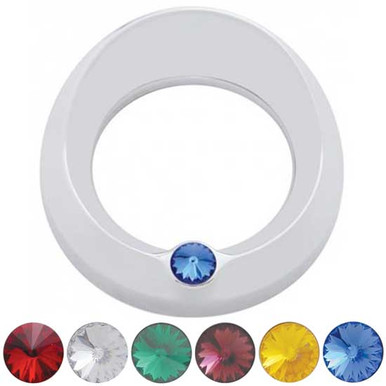 Dash Panel Trim Center Speedometer Tachometer Visor Chrome For Kenworth 06+ - Foto 7