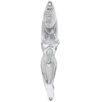 Chrome Nude Lady Shape Grab Handle - 4 State Trucks
