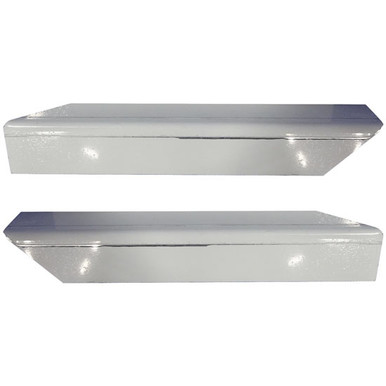 CSM Stainless Steel 96 Inch Full Rear Light Bar W/ Light Hole Options