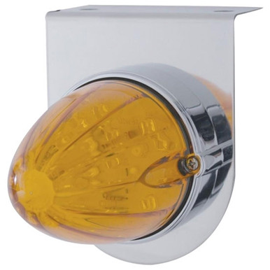 1.5 X 5.25 Inch Marker LED Lamp With Reflective Amber Lens