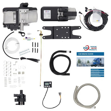 Blower Motor Assembly Kit AT2000ST OEM Webasto 2 kW Air 12VDC PART #  1303846A - APU Center