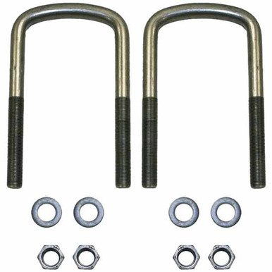 U-Bolt 4 Pack 9/16 x 3 x 11.5 Large Radius with Hardware Superlift main image 1