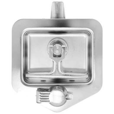Stainless Steel Battery Box Cover With Top Step 34 Inch