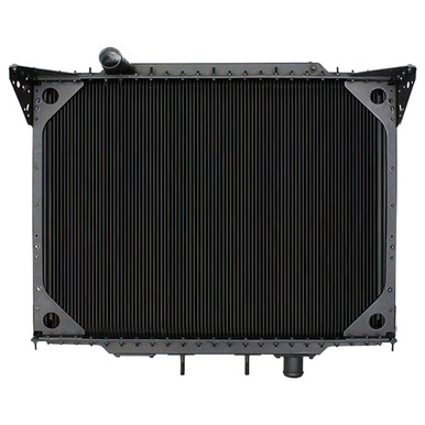Driver Radiator BESTfit Copper Brass Radiator With Inlet On upper Driver Side For Volvo ...