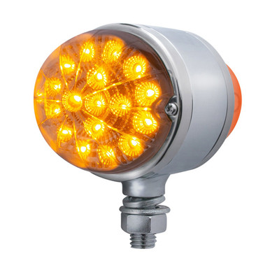 Set Of 5 Amber LED Cab Roof Marker Lights – For Trucks, Pickups, Buses