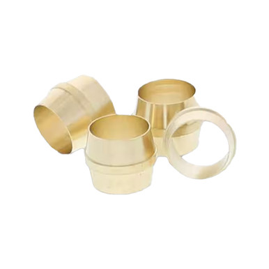 Brass Air Line Sleeve 3/8 Inch For Nylon Tubing - 4 State Trucks