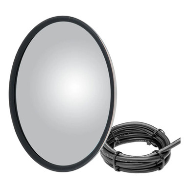 ポーセリン　鏡 Toyota Previa, IQ, Right Side View Mirror, 1991-1997, Red