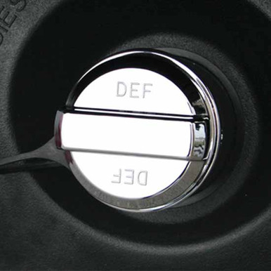 Turnpike Truck Trim Chrome-Plated Plastic DEF Tank Cap For Peterbilt ...