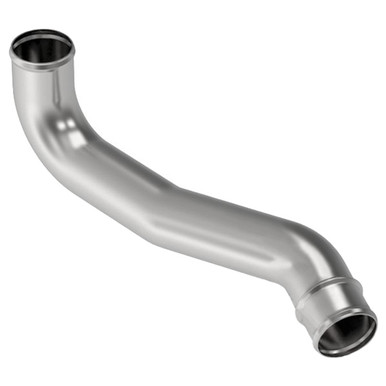 2.65 OD 304 SS Radiator Pipe A0531546000, A0532828000 For Freightliner ...