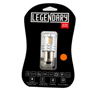 Legendary 15 Diode Amber LED Bulb