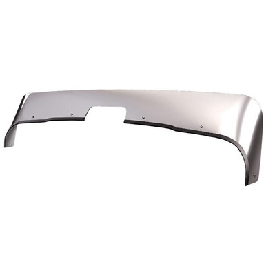 1987-2019 Kenworth T800 Hood Shield Bug Deflector | Stainless Steel