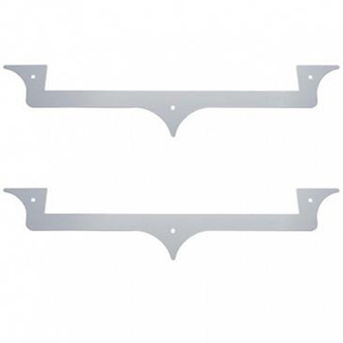 304 Stainless Steel Emblem Accent For Kenworth - Pair - 4 State Trucks