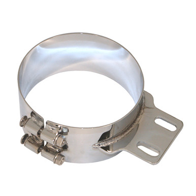 Exhaust Stack 7 Mount Bracket 379 359 Peterbilt 1987-1993 Clamp Chrome UP# 10332 | UK