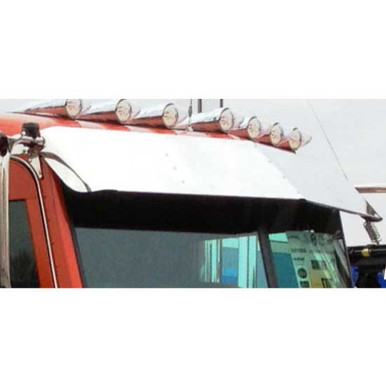14 Stainless Ultra Cab Drop Sunvisor For 1997-2001