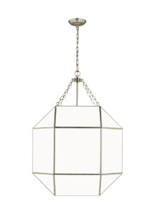 7662-02 Sea Gull Lighting Four-Light Bound Glass Ceiling in Polished Brass 