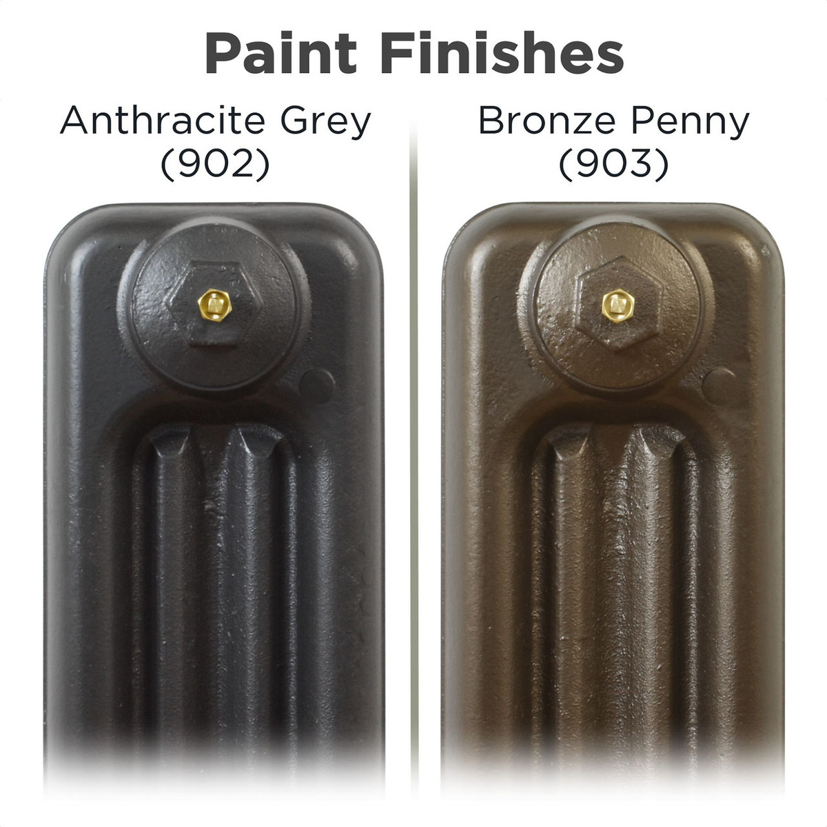 Napoleon 2 Column Cast Iron Radiator H450mm x 218mm SMR Enterprises