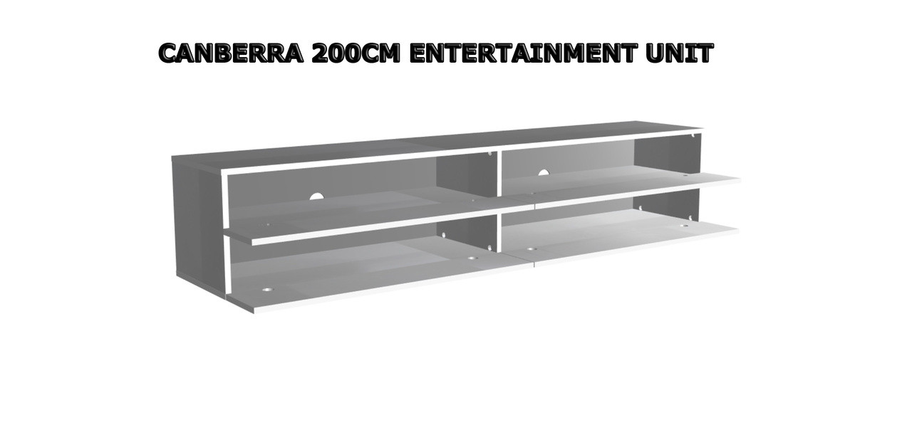 Buy Canberra TV Entertainment Unit Online Just Modern Furniture