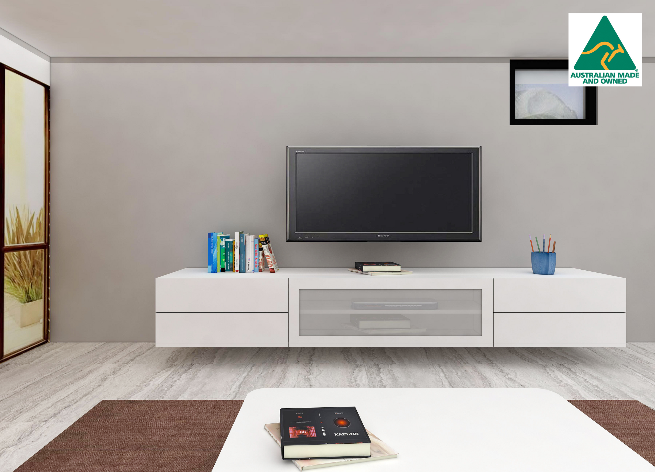Melbourne Floating TV Entertainment Unit JUST MODERN FURNITURE