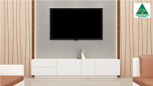 Buy Cuppa 180cm Wooden Lowline TV Unit Online Australia