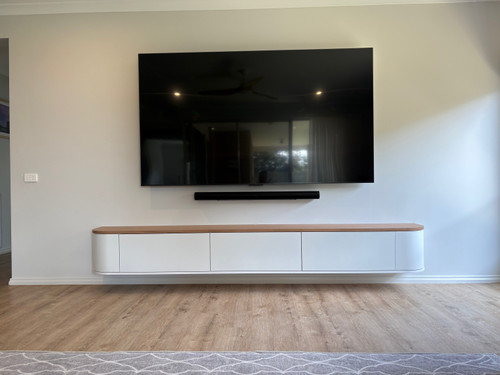 Premium Brisbane Curved Ends Cabinet ( FREE FREIGHT )