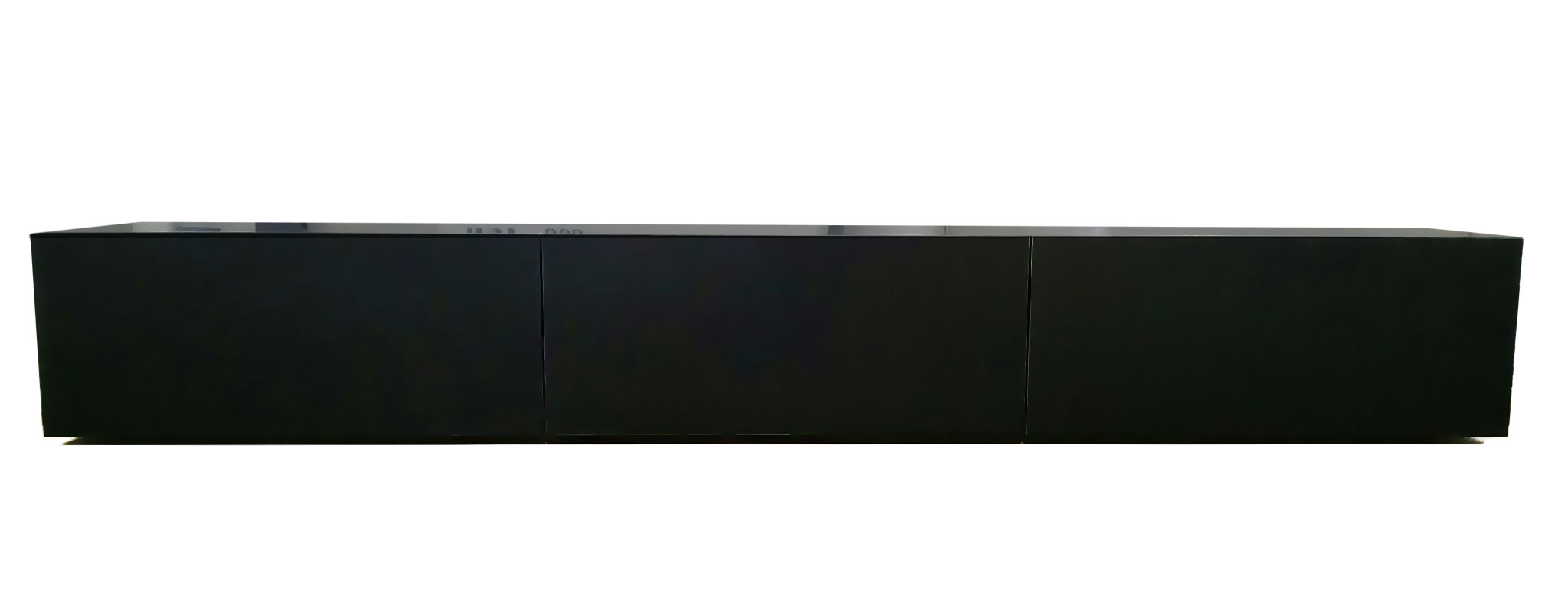 Adelaide Black Matte Lowline TV Entertainment Unit