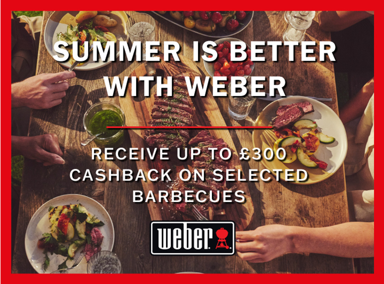 Weber® £300 Cashback Promo