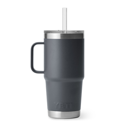 YETI Rambler 25 Oz Straw Mug - Charcoal