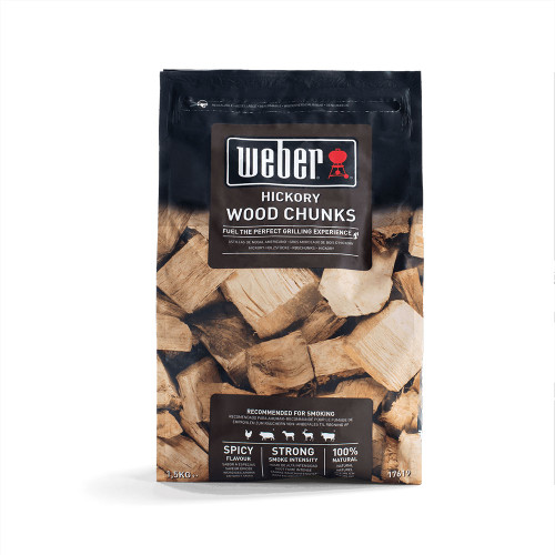 Weber® Hickory Wood Chunks (1.5kg)