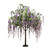 Artificial Wisteria Tree 2M, Purple