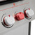 Weber® Genesis® Smart Gas Barbecue SX-325s, Stainless steel. Regular-Knobs