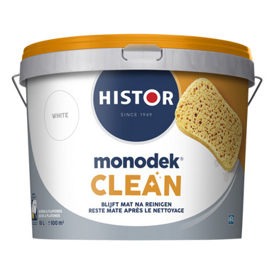 Histor Monodek Clean 10 liter Wit