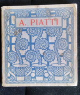 A. PIATTI catalog art Italian Artisti Viventi Milano SIGNED