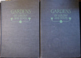 GARDENS OF COLONY AND STATE, Vols. 1 & 2, by Alice B. Lockwood - 1931 [1st Ed]