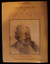 LES AQUARELLES DE Paul CEZANNE Rewald Scarce Dust Jacket Art Watercolor France
