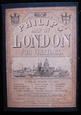 PHILIPS' MAP OF LONDON FOR VISITORS, by George Philip - 1874