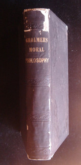 SKETCHES OF MORAL AND MENTAL PHILOSOPHY, by Thomas Chalmers - 1845 [1st Ed]