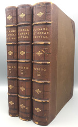 ANNALS OF THE COINAGE OF GREAT BRITAIN AND ITS DEPENDENCIES, by Rogers Ruding - 1840 [3rd ed, 3 vols]