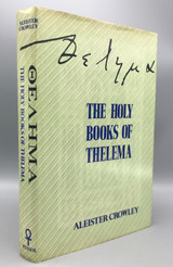 THE HOLY BOOKS OF THELEMA, by Aleister Crowley - 1983[1st Edition, DJ]