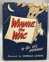 WINNIE THE WAC, by Vic Herman - 1945 [DJ, Cartoons]