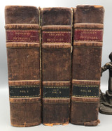 A NEW AND COMPLETE DICTIONARY OF ARTS AND SCIENCES - 3 VOLS., by George Gregory - 1816 [1st American edition]