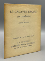 LE CADAVRE EXQUIS, by André Breton - 1948 [1/500]