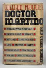 DOCTOR MARTINO AND OTHER STORIES, by William Faulkner - 1934 [1st Ed./DJ]